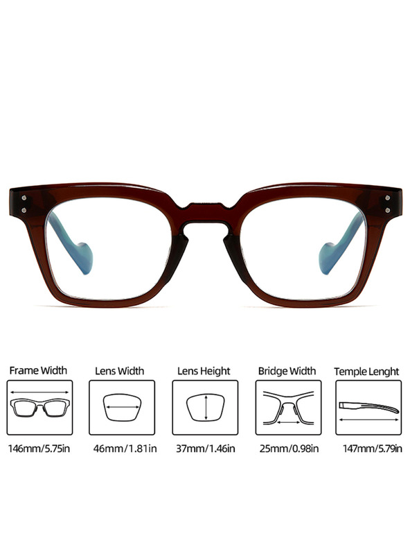 VEYREY VeyRey szögletes napszemüveg Extrageep zöld keret tiszta lencsék