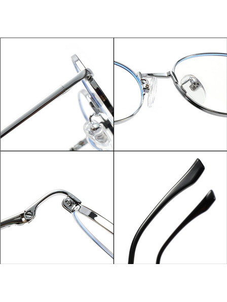 VEYREY VeyRey lencse napszemüveg Convuf ezüst keret tiszta lencsék