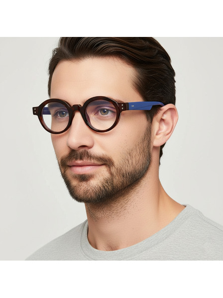 VEYREY VeyRey lencse napszemüveg Parpen kék keret tiszta lencsék