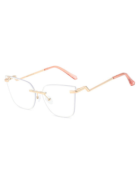 VEYREY VeyRey női cat-eye női kékfény szűrő szemüveg Yapp arany keret tiszta lencse