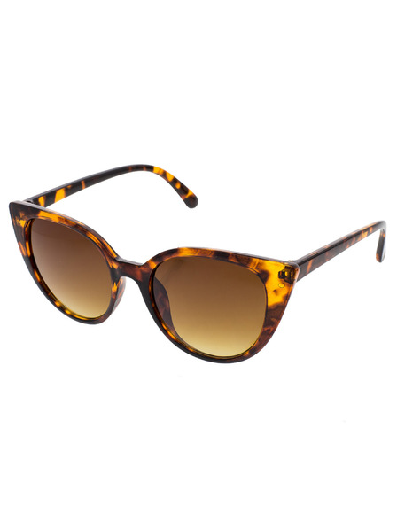 OEM OEM női ovális napszemüveg Noblest leopárd keret barna lencse