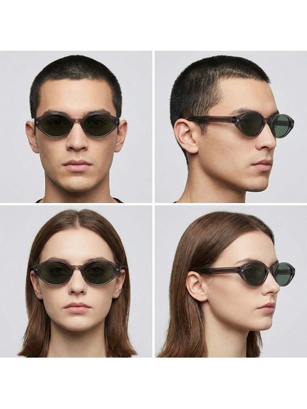 VEYREY VeyRey női cat-eye acetát polarizált napszemüveg Aest átlátszó keret zöld lencse