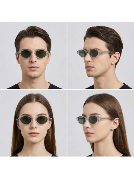 VEYREY VeyRey női cat-eye acetát polarizált napszemüveg Aest átlátszó keret fekete lencse