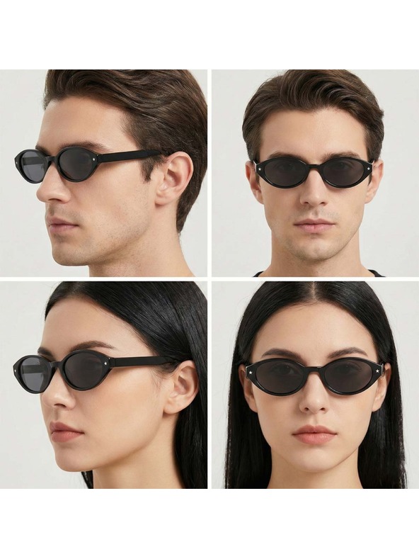VEYREY VeyRey női cat-eye acetát polarizált napszemüveg Aest fekete keret fekete lencse