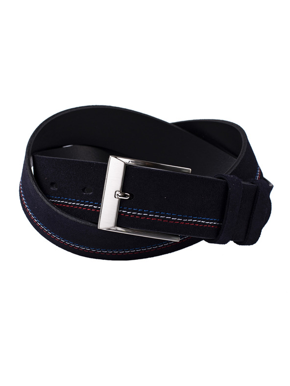 Zapana Zapana Férfi öv klasszikus csattal Portion navy 115 cm