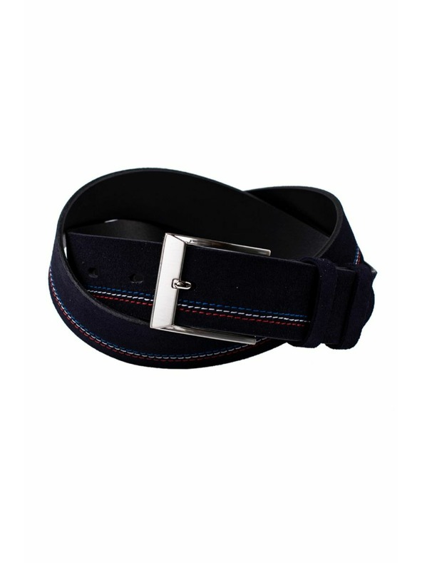 Zapana Zapana Férfi öv klasszikus csattal Portion navy 115 cm