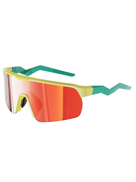 VEYREY VeyRey sport napszemüveg Ocli sárga keret piros lencsék