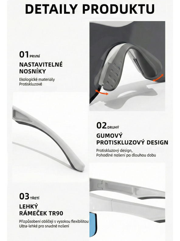 VEYREY VeyRey sport napszemüveg Ocli sárga keret piros lencsék