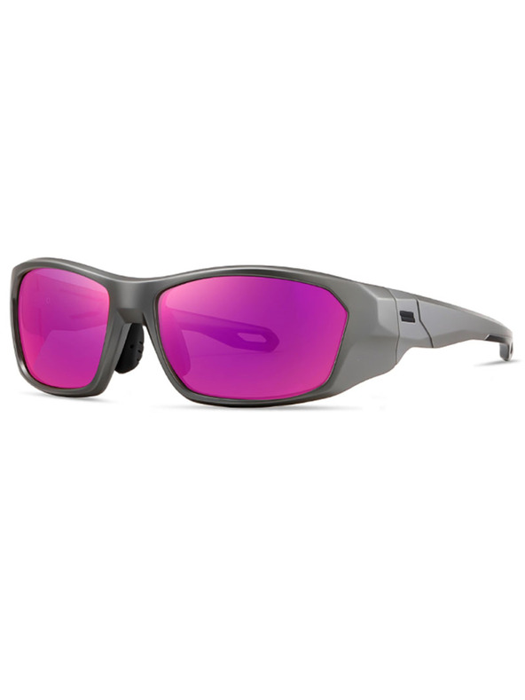 VEYREY VeyRey sport polarizált napszemüveg Borned átlátszó keret rózsaszín lencsék