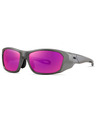 VEYREY VeyRey sport polarizált napszemüveg Borned átlátszó keret rózsaszín lencsék