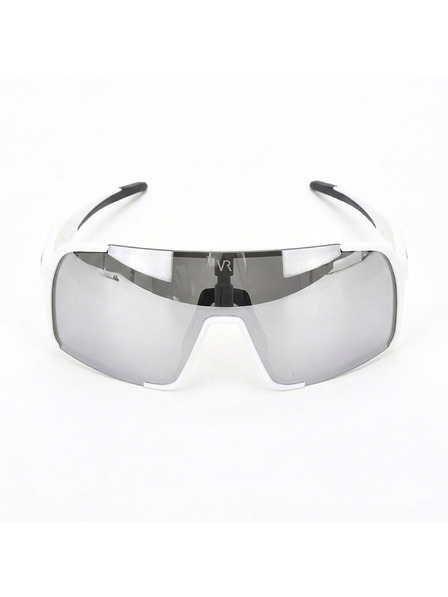 VEYREY VeyRey sport napszemüveg Burub fehér keret ezüst lencse