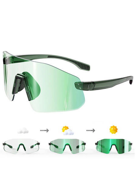 VEYREY VeyRey sport fotokróm napszemüveg Dhur zöld keret zöld lencse