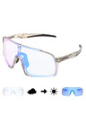 VEYREY VeyRey gyermek sport fotokróm napszemüveg Ogharod átlátszó keret kék lencse