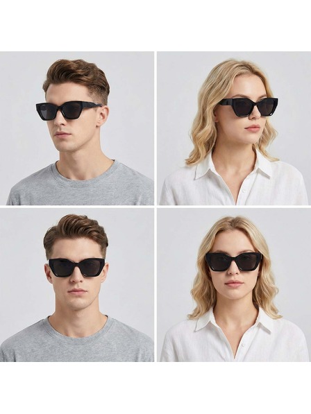 VEYREY VeyRey macskaszem acetát polarizált napszemüveg Antitot fekete keret fekete lencse