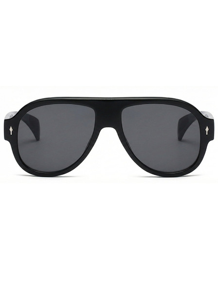 VEYREY VeyRey pilóta napszemüveg Monoeet fekete keret fekete lencsék