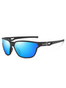 VEYREY VeyRey sportos polarizált napszemüveg Nuf fekete keret kék lencsék