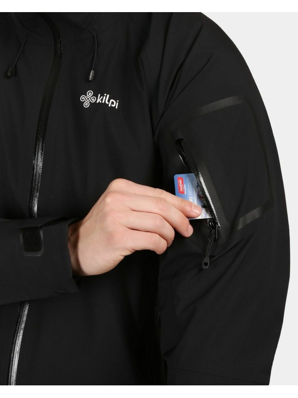 Kilpi Férfi vízálló hardshell dzseki Kilpi MAMBA-M Fekete