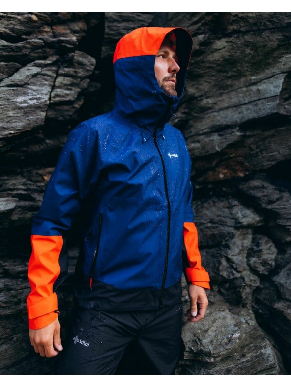 Kilpi Férfi vízálló hardshell kabát Kilpi MAMBA-M Sötétkék