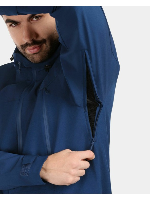 Kilpi Férfi hosszabbított outdoor kabát Kilpi AYRA-M Sötét kék