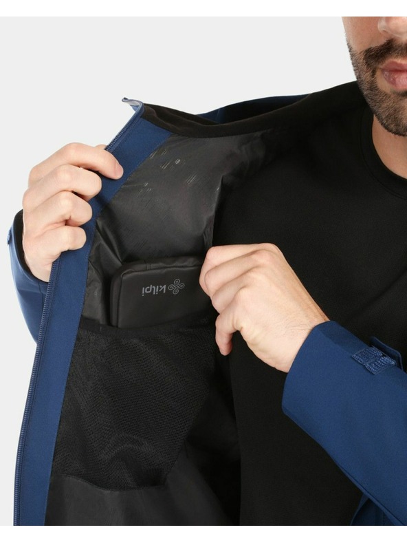 Kilpi Férfi hosszabbított outdoor kabát Kilpi AYRA-M Sötét kék