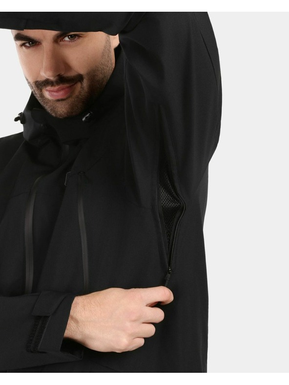 Kilpi Férfi hosszabb outdoor kabát Kilpi AYRA-M Fekete