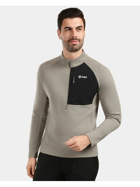 Kilpi Férfi sport pulóver Kilpi MONTALE-M Zöld