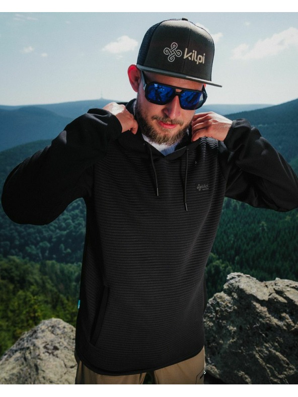 Kilpi Férfi funkcionális pulóver Kilpi DELEG-M Fekete