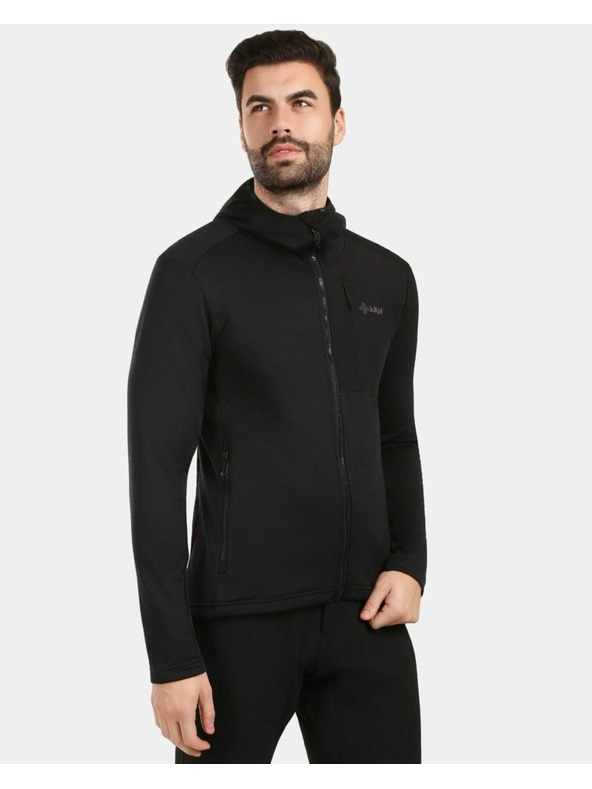 Kilpi Férfi fleece pulóver Kilpi SEVELEN-M Fekete