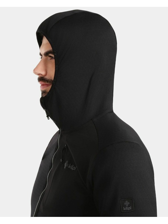 Kilpi Férfi fleece pulóver Kilpi SEVELEN-M Fekete