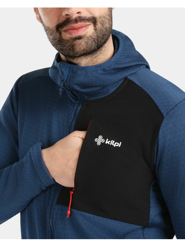 Kilpi Férfi polár pulóver Kilpi SEVELEN-M Sötétkék