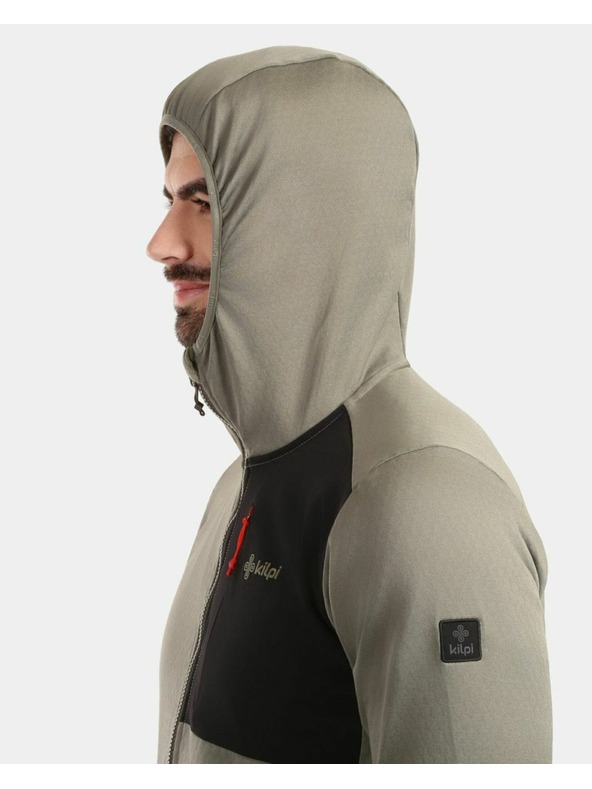 Kilpi Férfi fleece pulóver Kilpi SEVELEN-M Zöld