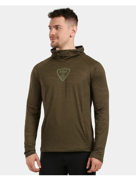 Kilpi Férfi futó és funkcionális pulóver Kilpi AILEEN-M Khaki
