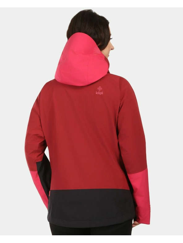 Kilpi Női Hardshell vízálló dzseki Kilpi MAMBA-W Sötétvörös