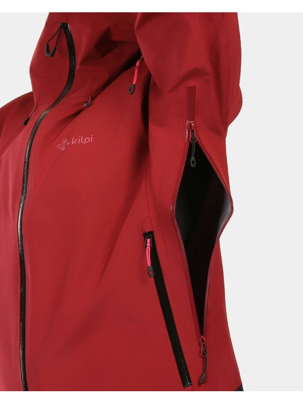 Kilpi Női Hardshell vízálló dzseki Kilpi MAMBA-W Sötétvörös