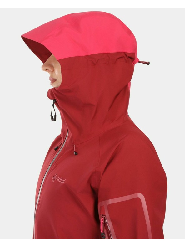 Kilpi Női Hardshell vízálló dzseki Kilpi MAMBA-W Sötétvörös