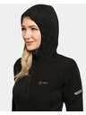 Kilpi Női sportpulóver kapucnival Kilpi MEMPHIS-W Fekete