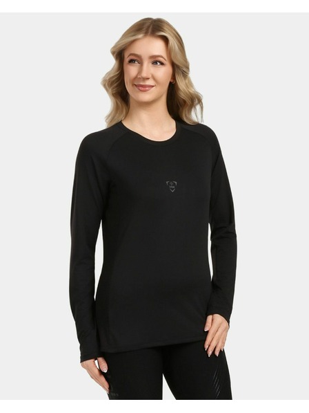 Kilpi Női funkcionális hosszú ujjú póló Kilpi SPOLETO-W fekete