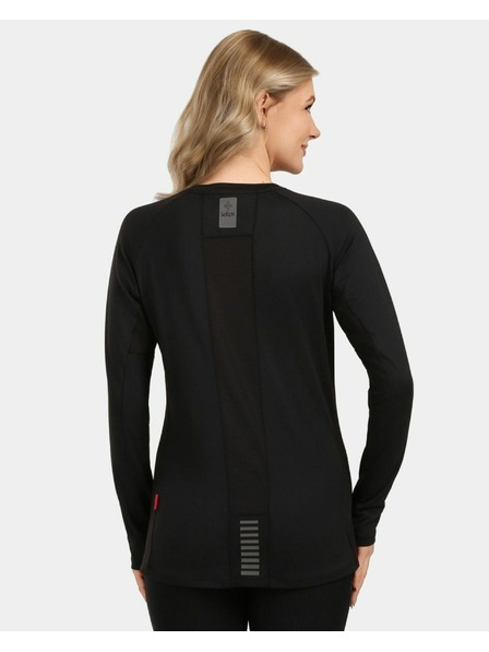 Kilpi Női funkcionális hosszú ujjú póló Kilpi SPOLETO-W fekete