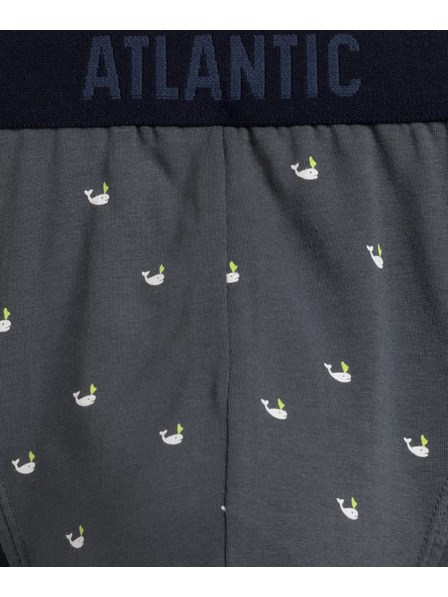 Atlantic Férfi sport alsónadrág ATLANTIC 3Pack - többszínű Méret: