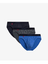 Atlantic Férfi sport alsónadrág ATLANTIC 3Pack - többszínű Méret: