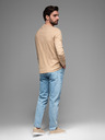 Ombre Clothing Bézs férfi póló Ombre Ruházat