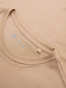 Ombre Clothing Bézs férfi póló Ombre Ruházat