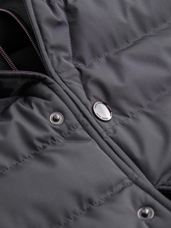 Ombre Clothing Férfi steppelt kabát Ombre Ruházat