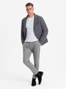 Ombre Clothing Férfi steppelt kabát Ombre Ruházat