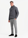 Ombre Clothing Férfi steppelt kabát Ombre Ruházat