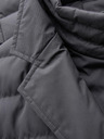 Ombre Clothing Férfi steppelt kabát Ombre Ruházat