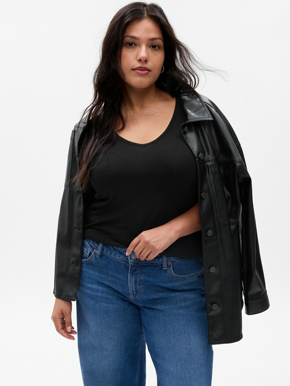 GAP GapFit Mini Rib sportos póló GAP