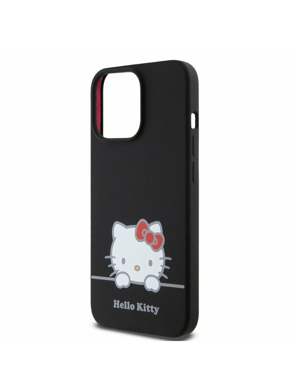 Hello Kitty Hello Kitty Liquid Silicone Daydreaming Logo Hátlap iPhone 13 Pro-hoz Black