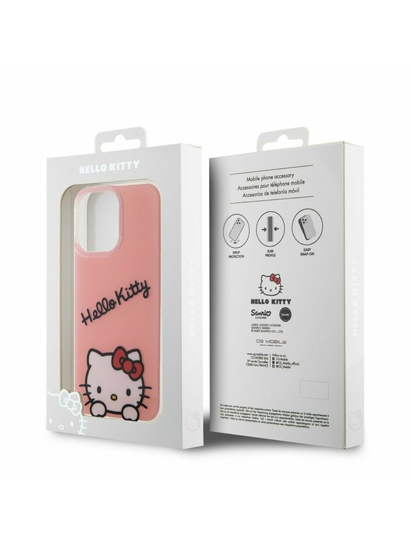 Hello Kitty Hello Kitty IML Daydreaming Logo Hátlap iPhone 13 Pro-hoz Pink
