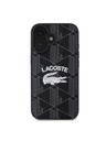 Lacoste Lacoste Blend Monogram MagSafe Hátlap iPhone 16-hoz Black